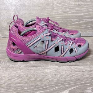 Merrell Hydro Choprock Big Girls Size 7 Purple Pink Hiking Sandal